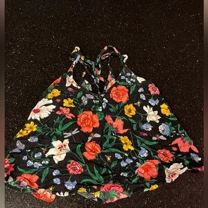 Hollister Multicolor Floral Top